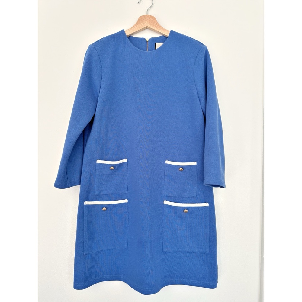 Tuckernuck || Baleine Francoise Mod‎ Mini Dress Blue Large